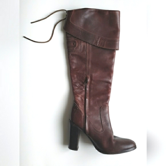 Diesel Style Lab | Knee-high Leather Boots - Picture 5 of 16